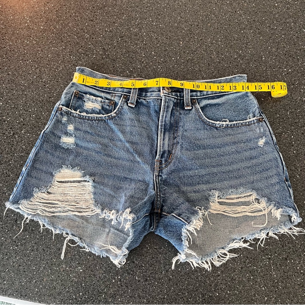 Abercrombie Curve Love Mom Shorts
